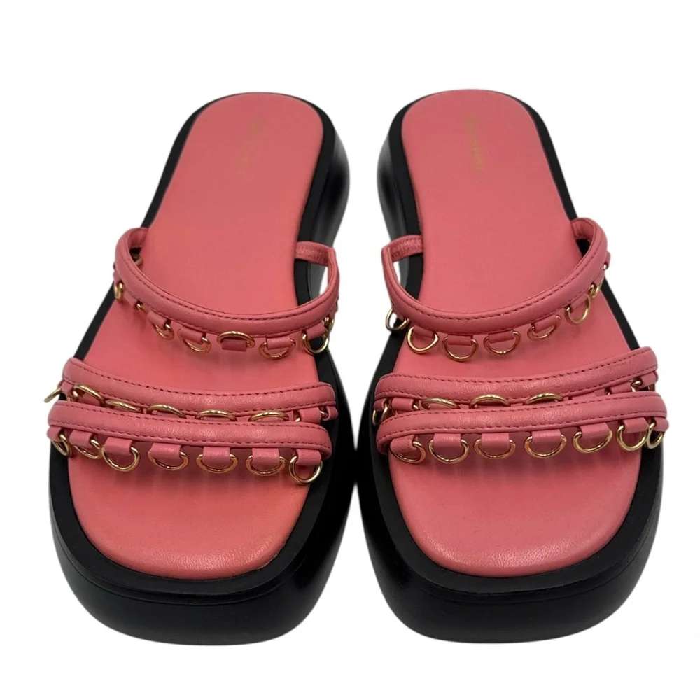 Free People Midas Touch Platform Sandals Size 10 - Picture 3 of 16